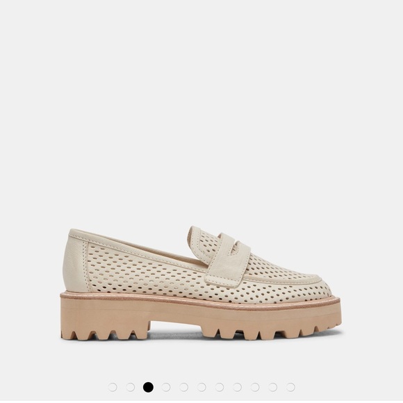 Dolce Vita Malila Loafers Ivory Nubuck - Picture 2 of 3